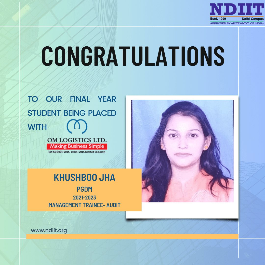 Khushboo jha placement