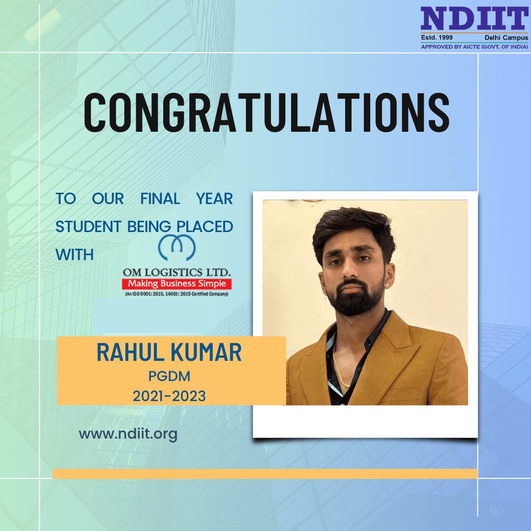 Rahul kumar placement