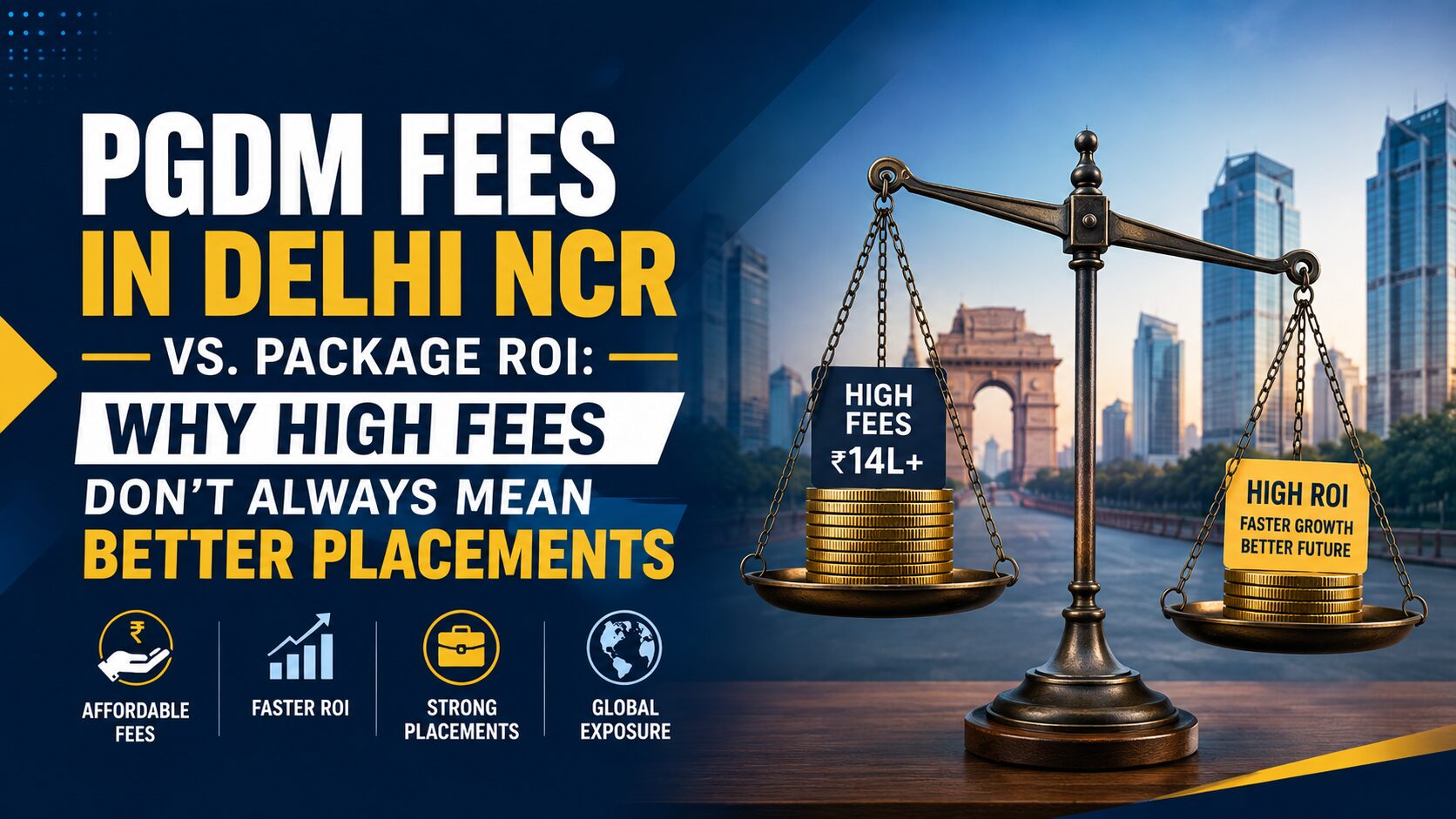 PGDM Fees in Delhi NCR vs. ROI
