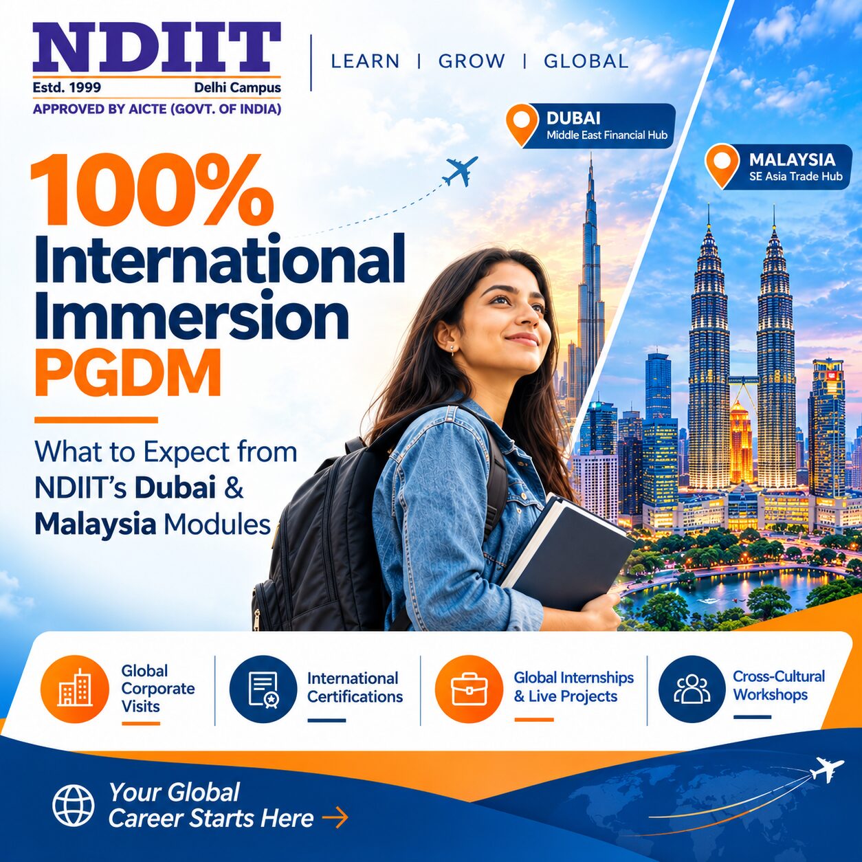 Global Immersion Dubai & Malaysia PGDM